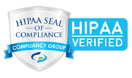 Miiskin app is HIPAA compliant Seal of HIPAA compliance