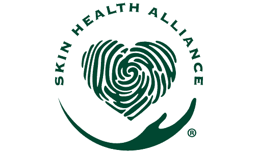 Dermatologically endorsed by the Skin Health Alliance Logo of Skin Health Alliance