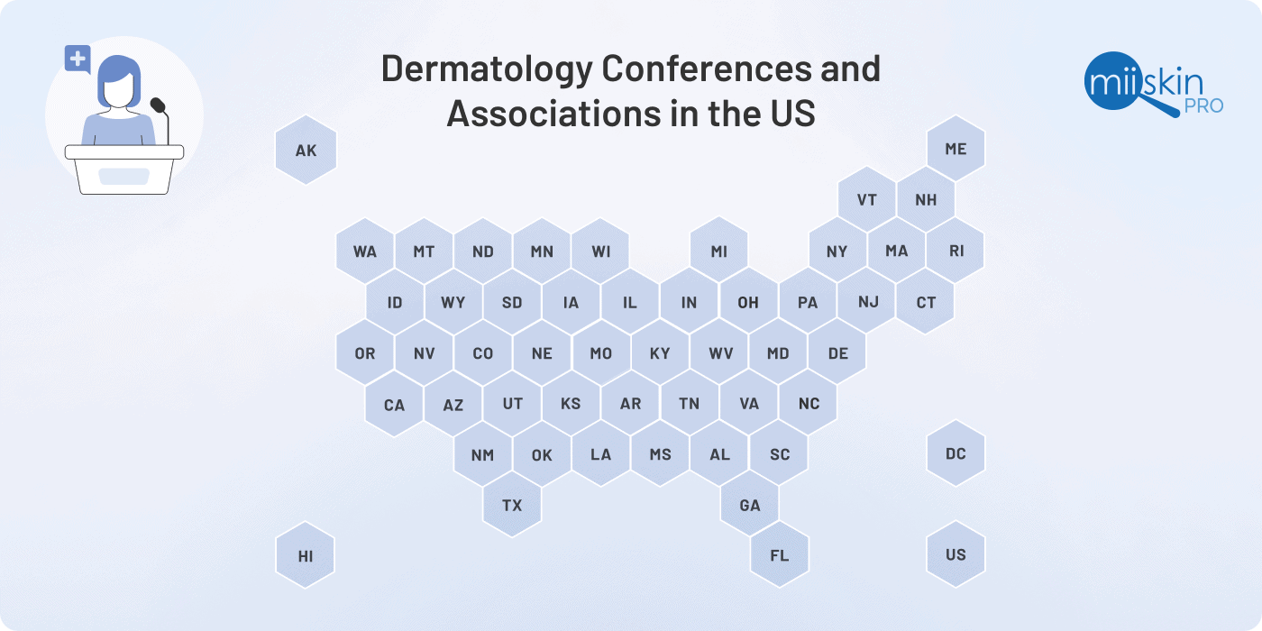 dermatolgy societies and conferences