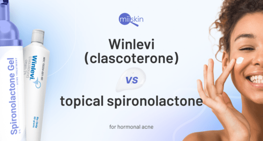 topical spironolactone and winlevi