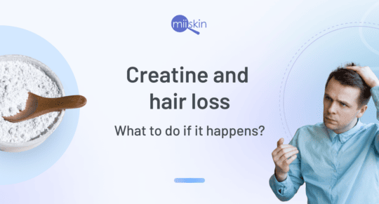 what to do if creatine causes hair loss