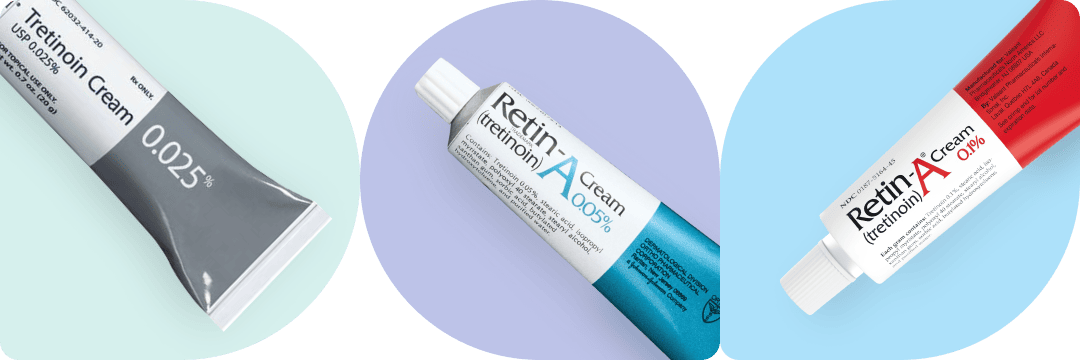 tretinoin strengths creams and gels