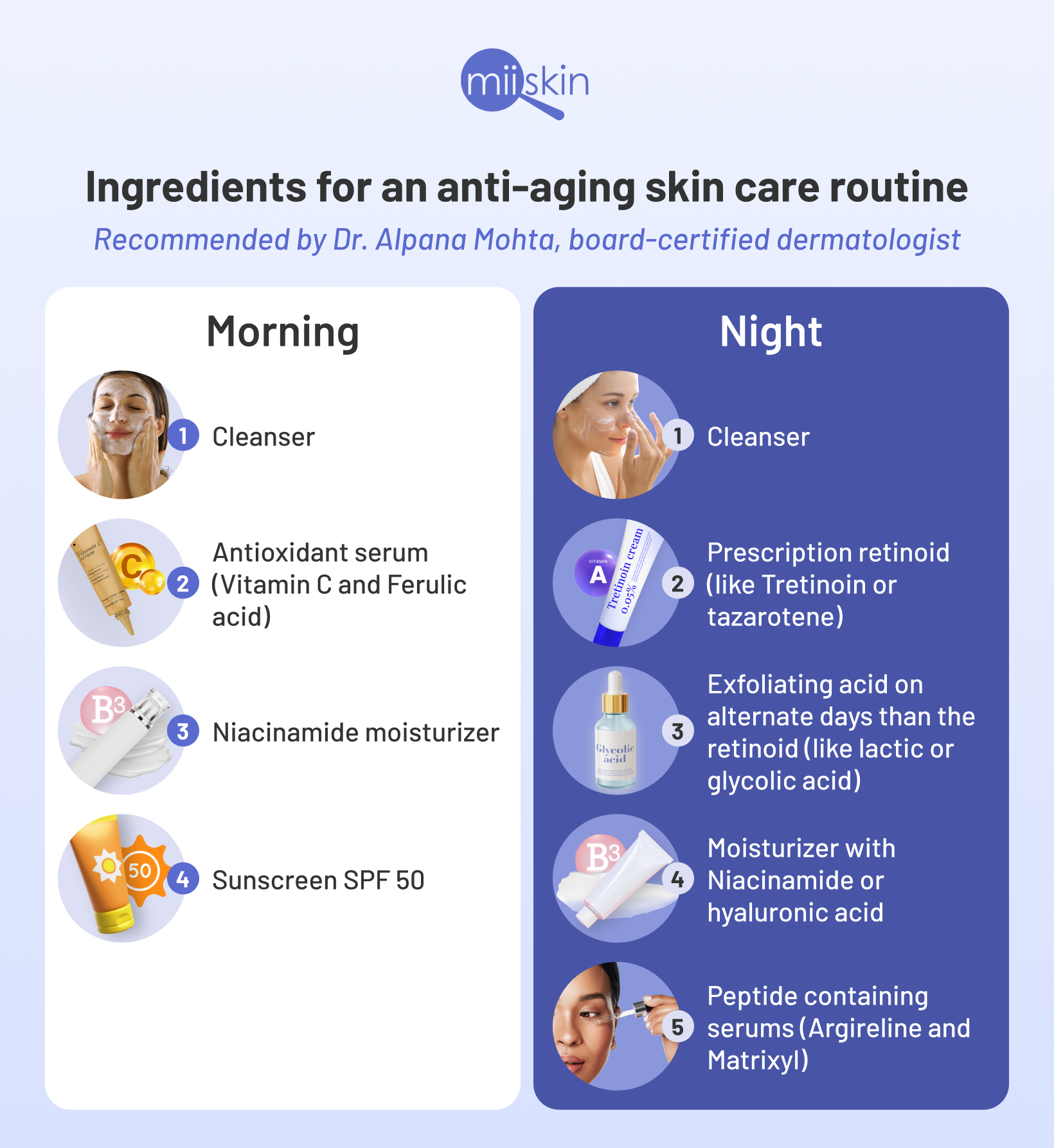 anti-aging routine for wrinkles in forehead