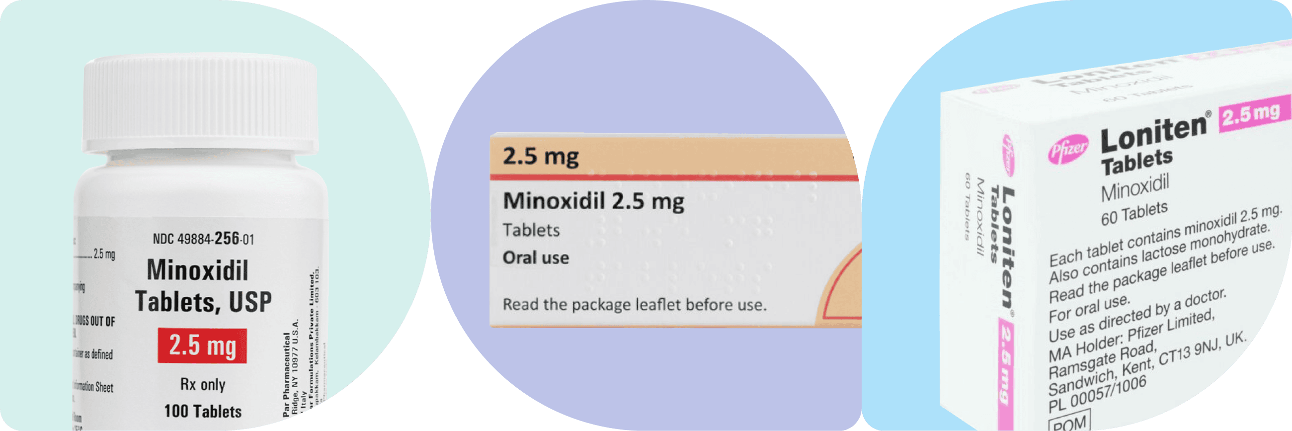 minoxidil medications