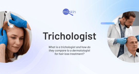 what is the difference between a trichologist and a dermatologist