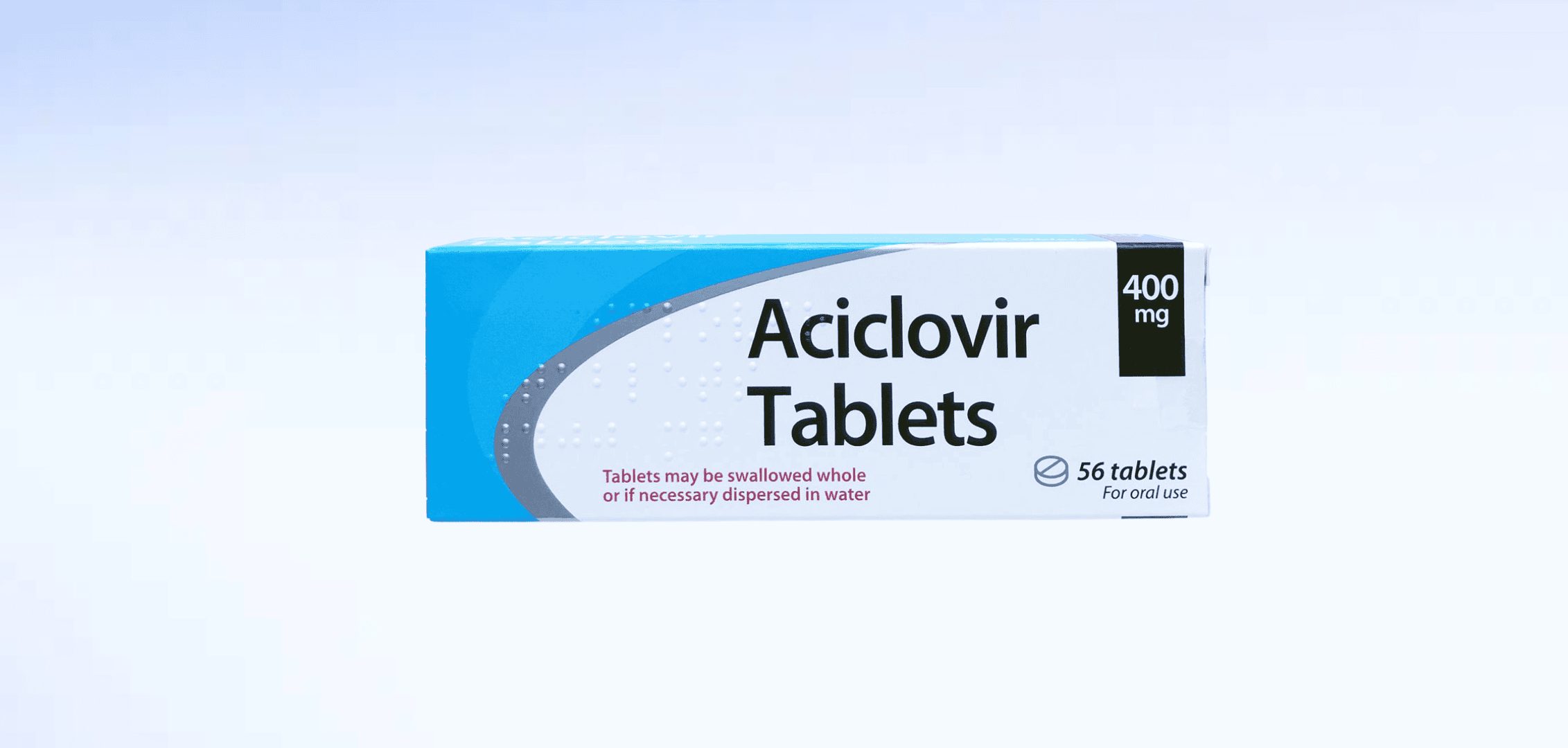 Acyclovir  400 mg tablets – prescription antiviral medication for herpes treatment