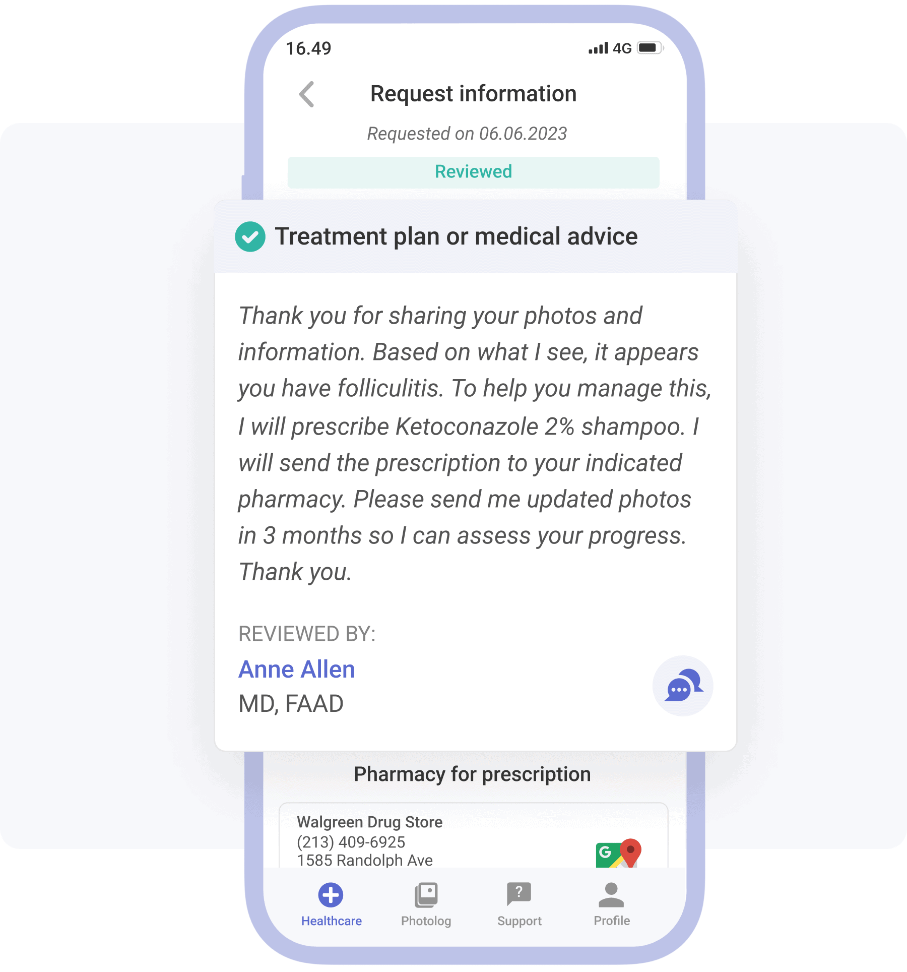 folliculitis prescription online folliculitis treatment request and answer from a dermatologist