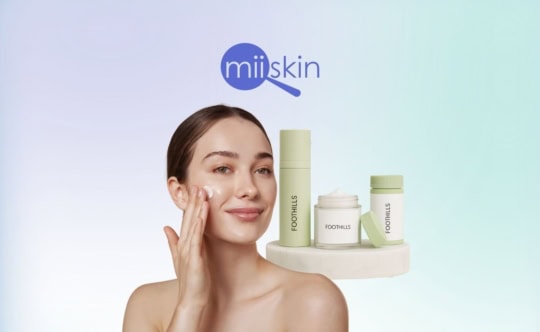 girl with glowing skin