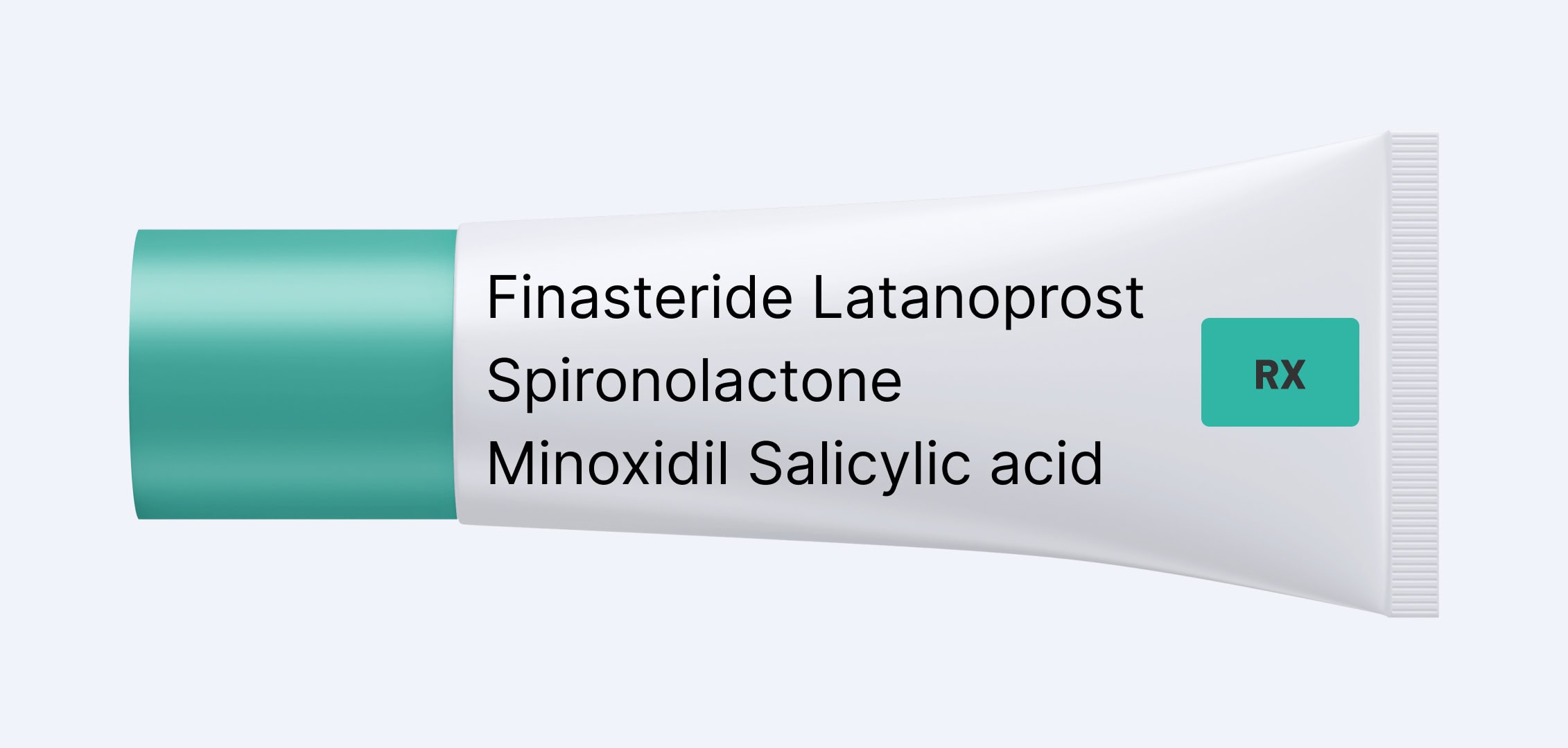 finasteride latanoprost minoxidil salicylic acid spironolactone