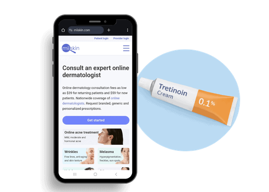 request prescription for tretinoin 01 cream or gel