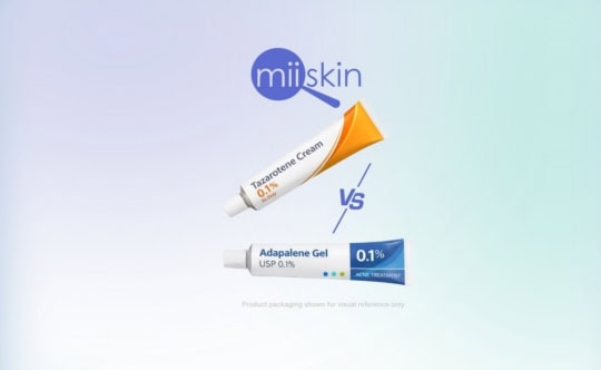 Tazarotene vs adapalene for acne and anti-aging