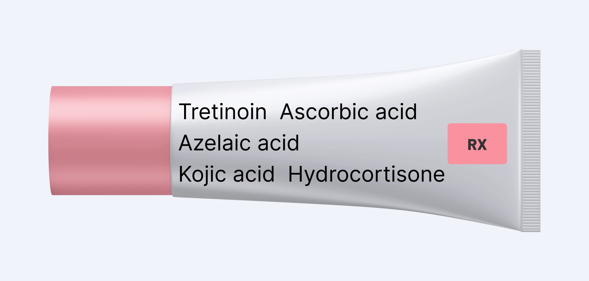 tretinoin azelaic acid kojic acid ascorbic acid hydrocortisone