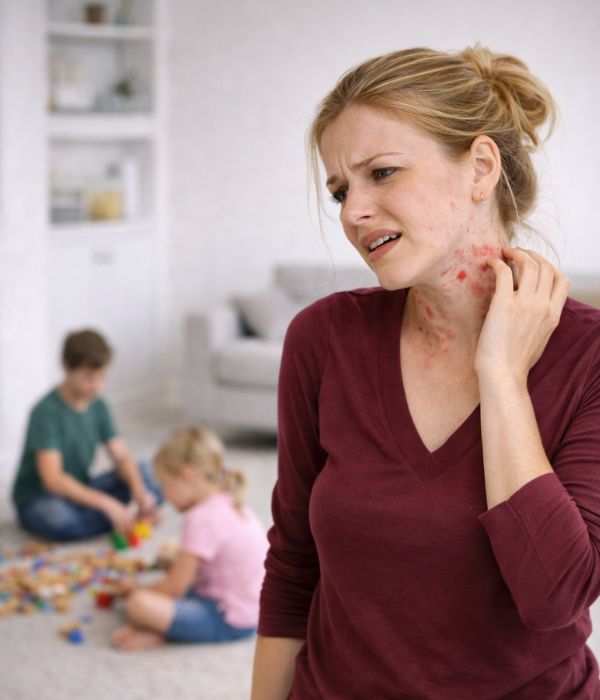 women with scabies and getting the right diagnosis