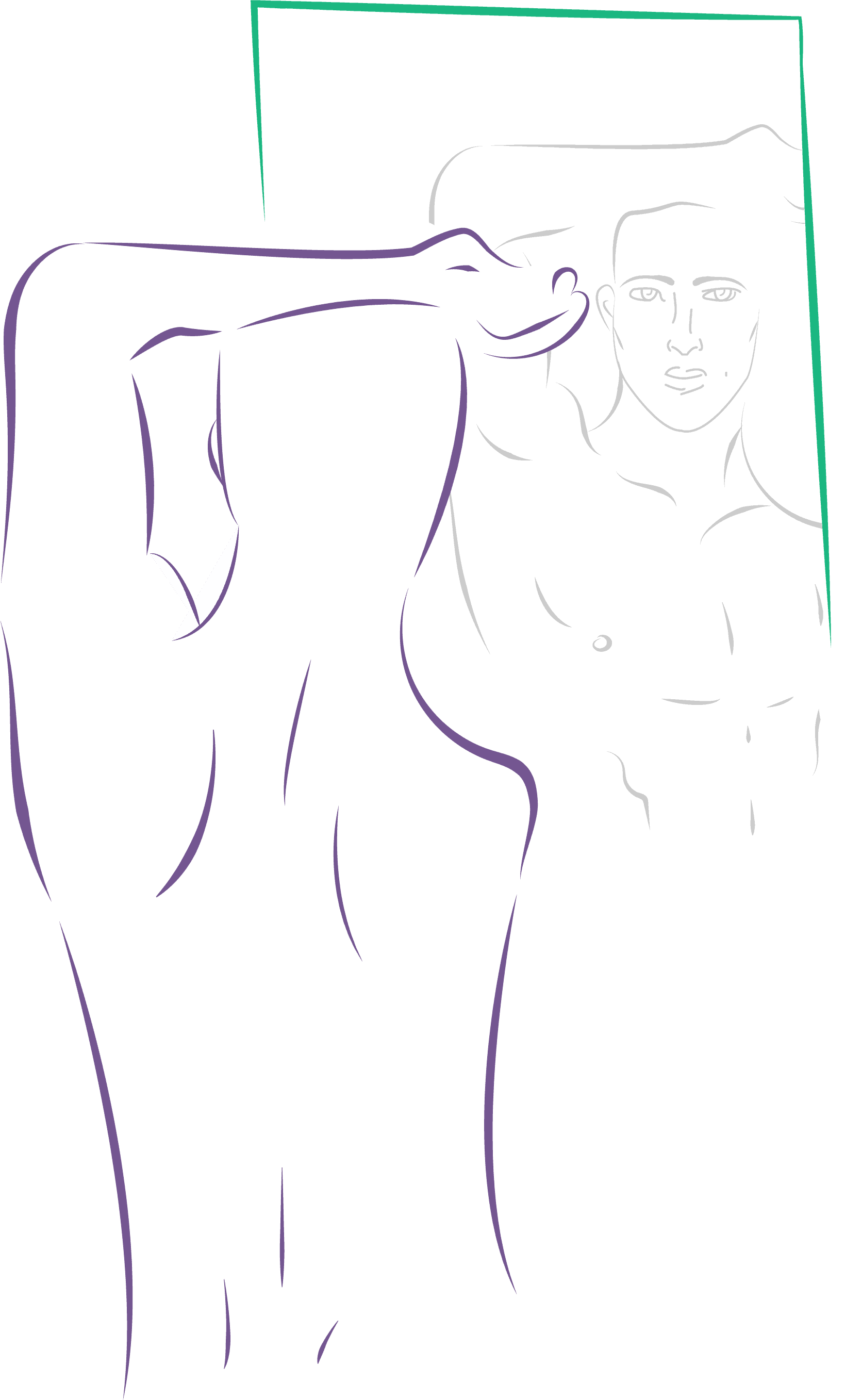 Examine your chest and torso