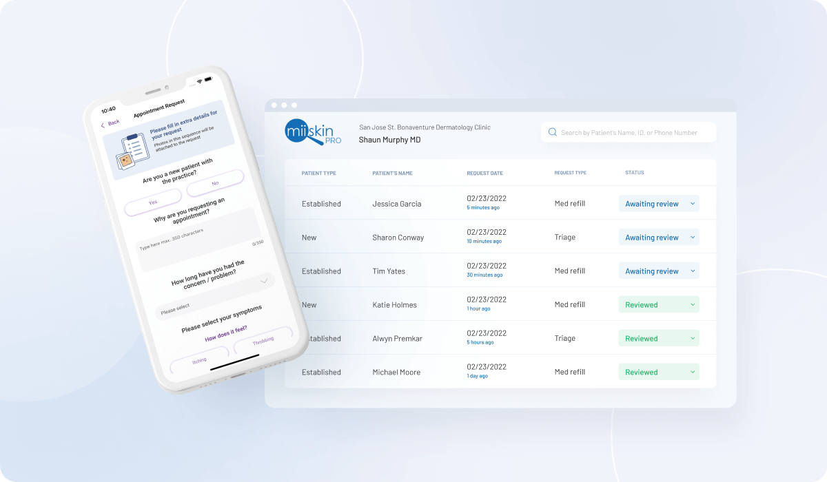 miiskin pro tool for dermatologists