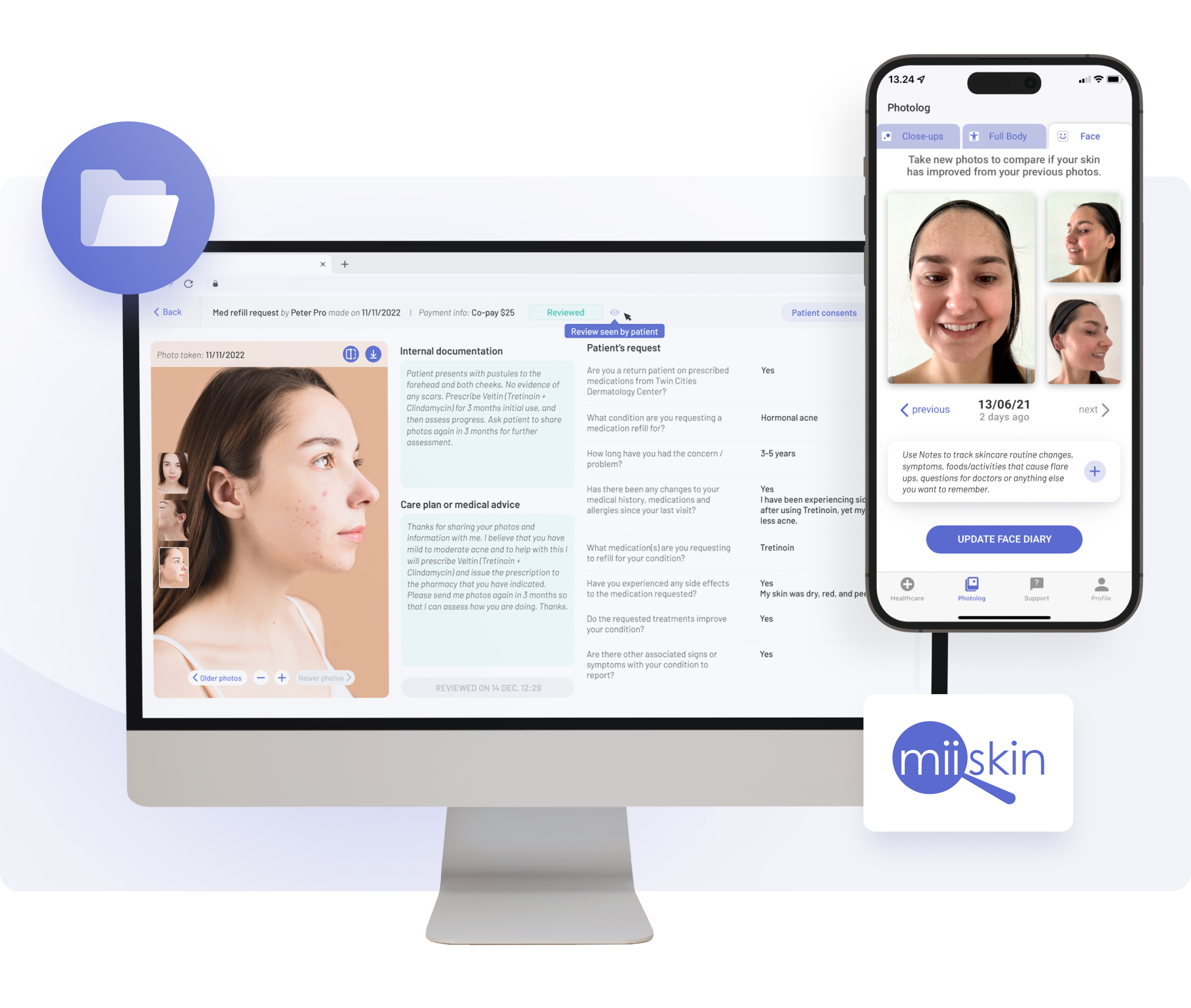 press kit miiskin company