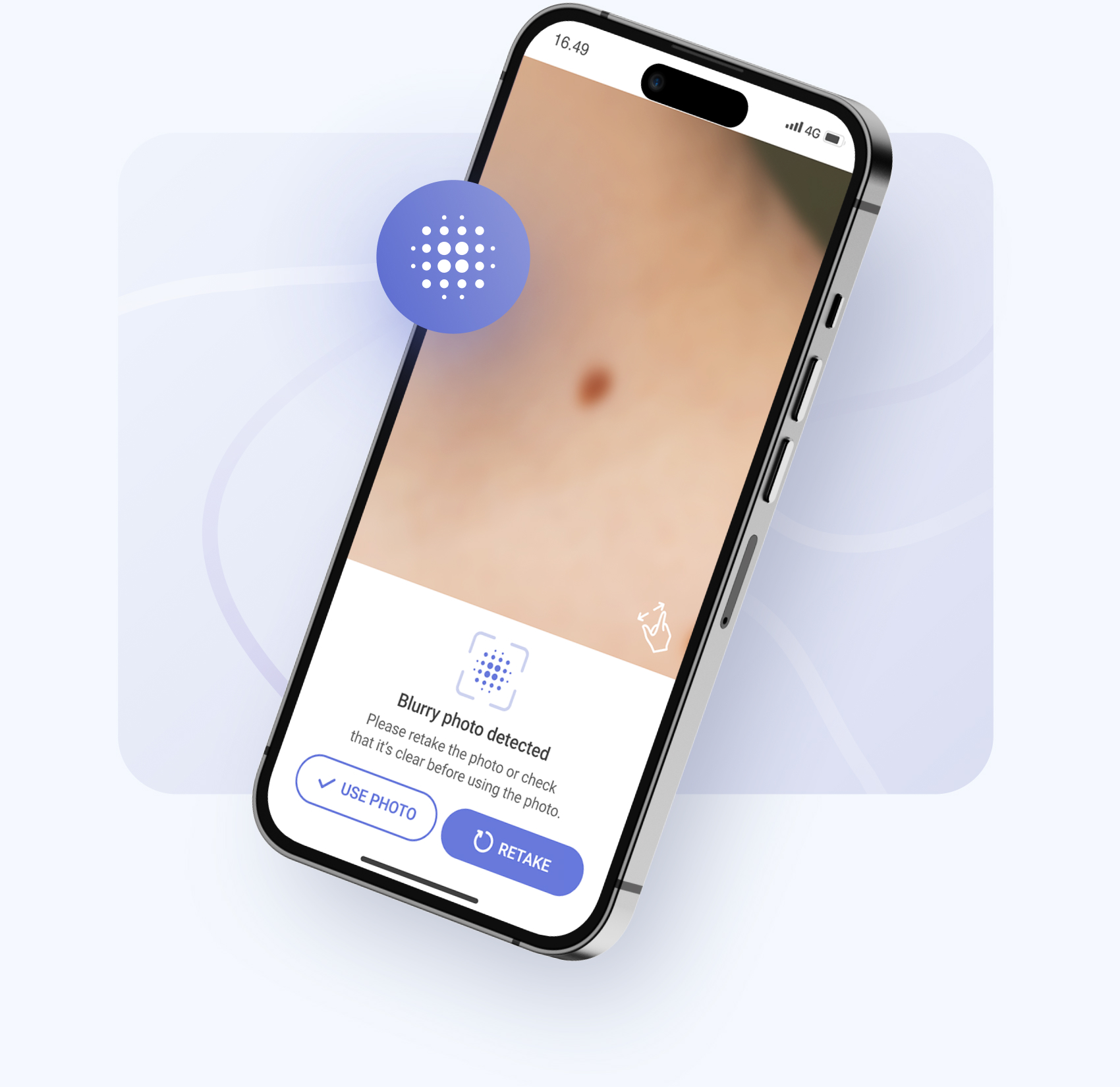 blurriness detection feature feature to detect blurriness
