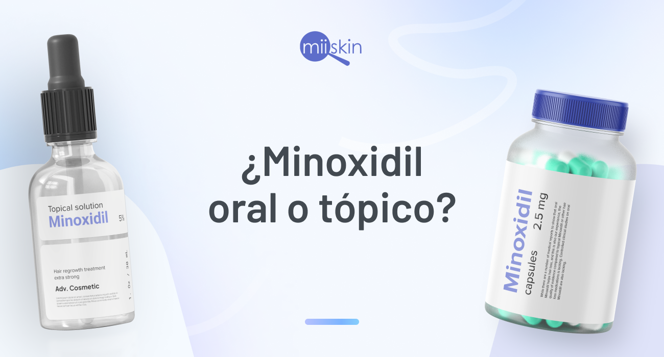 Minoxidil oral o topico