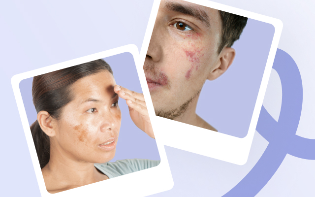 different skin problems