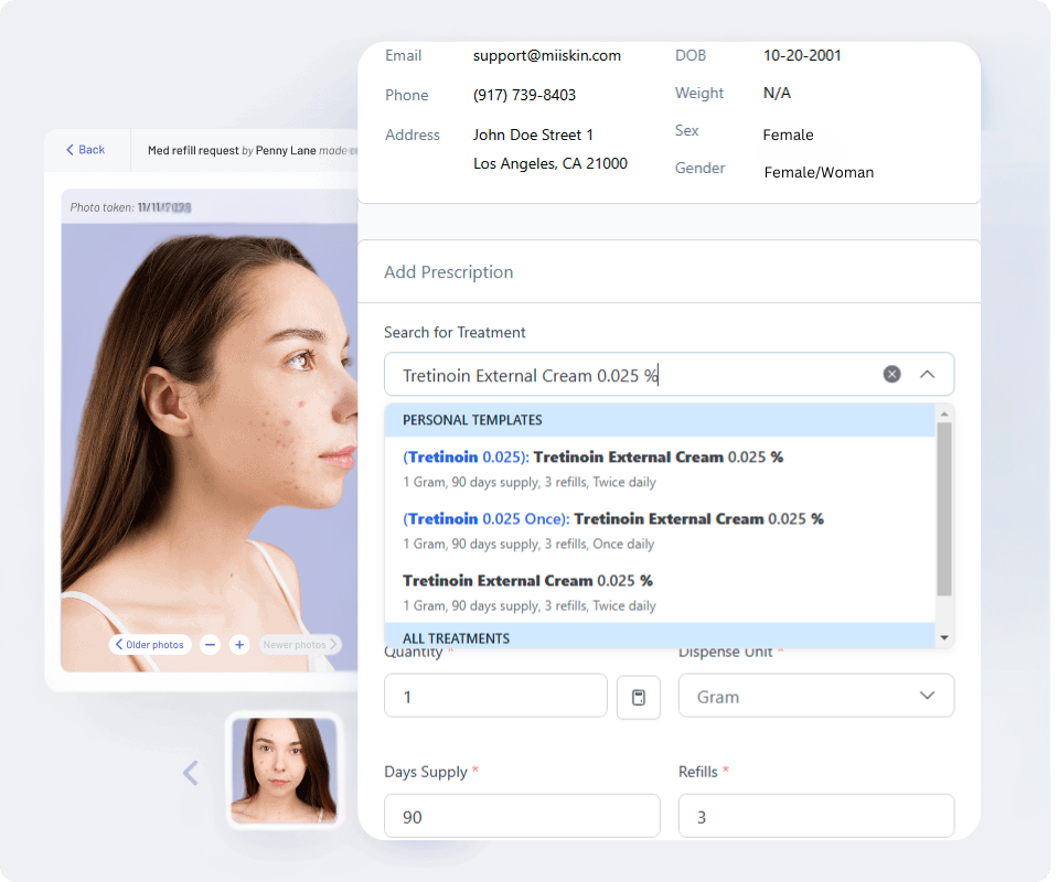 miiskin electronic prescription software