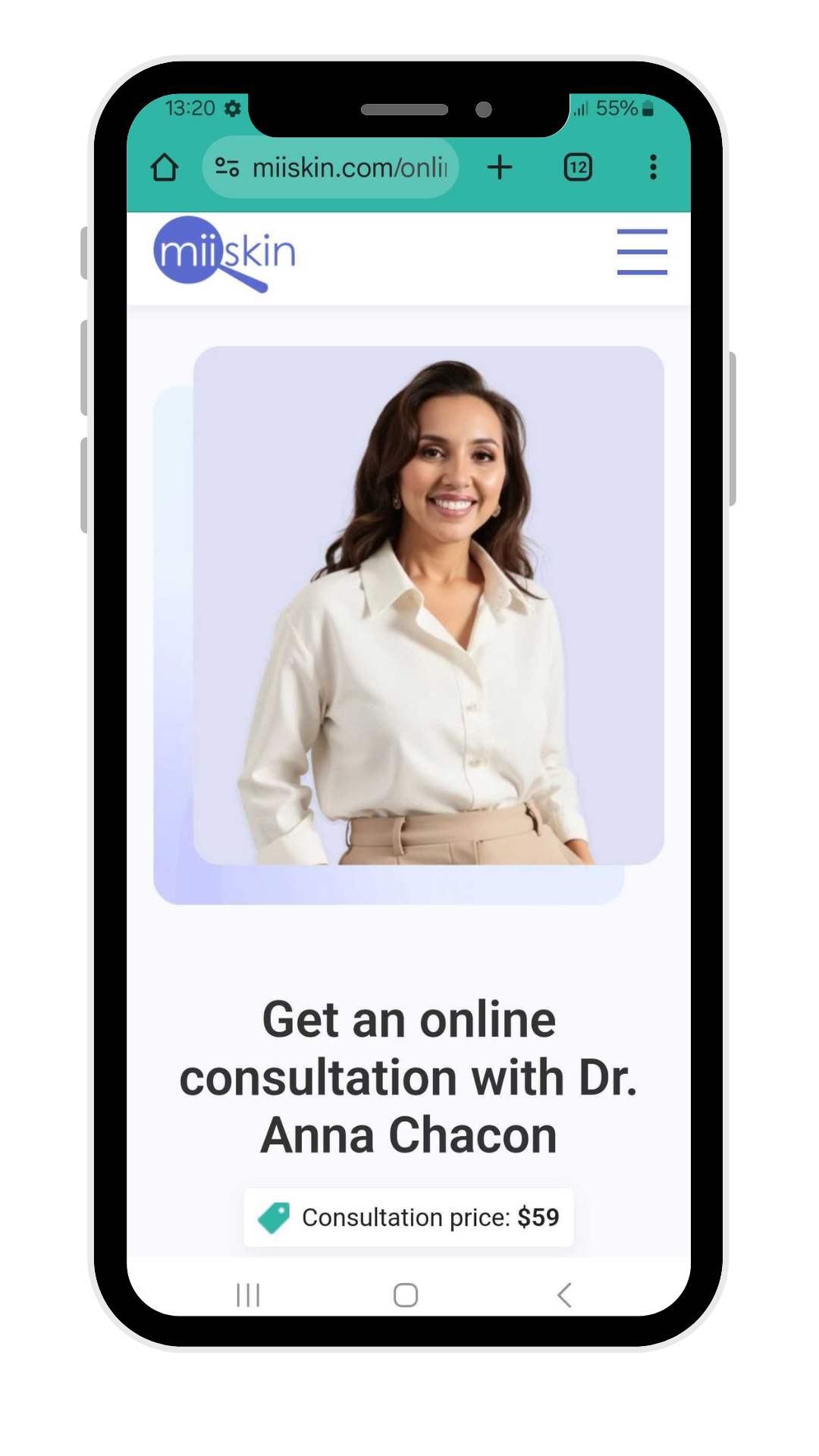 website for dermatologists